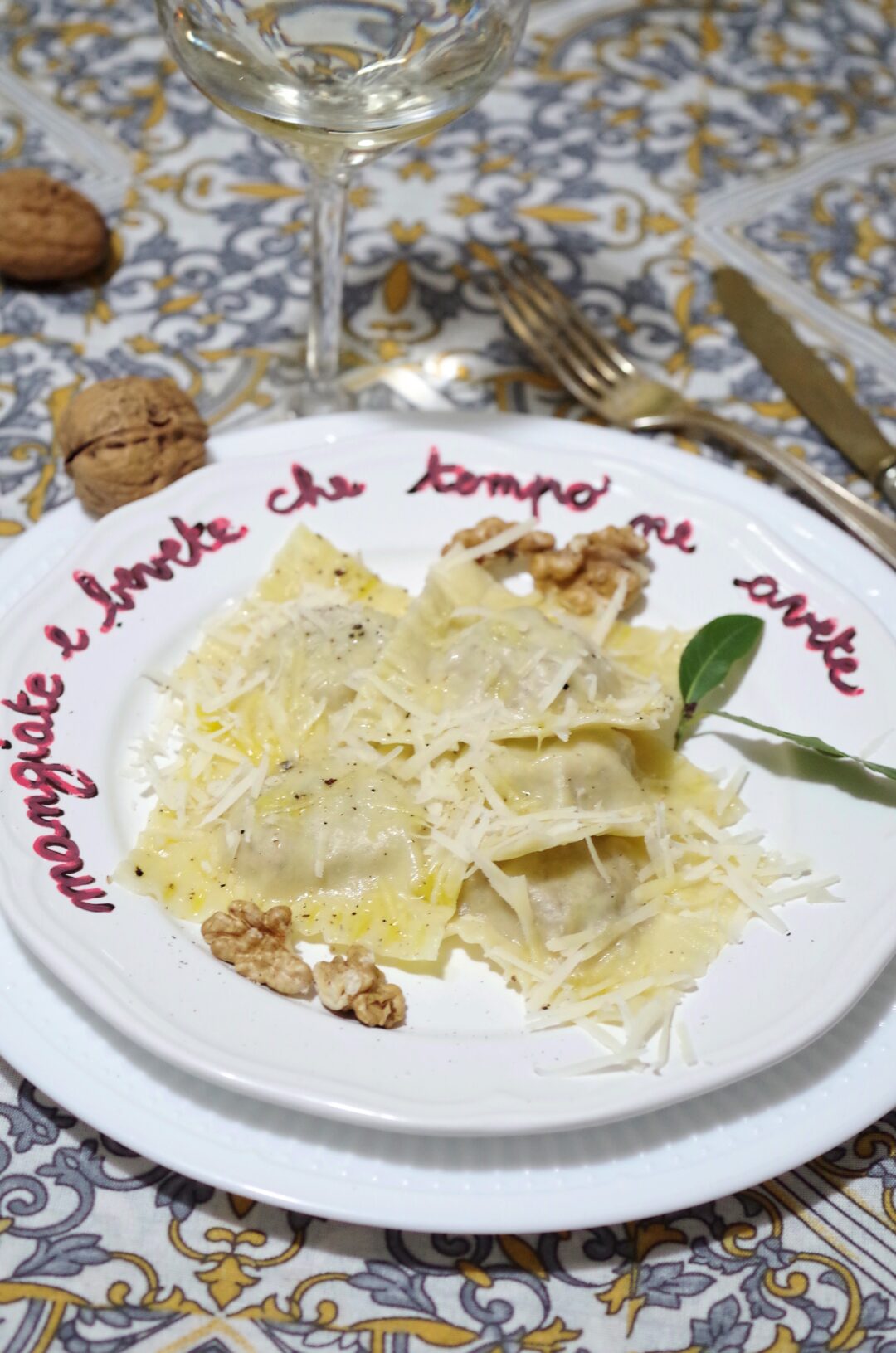 tortelli di marroni e noci